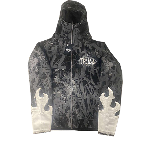 SKI MASK “GRAFFITI” ZIP UP